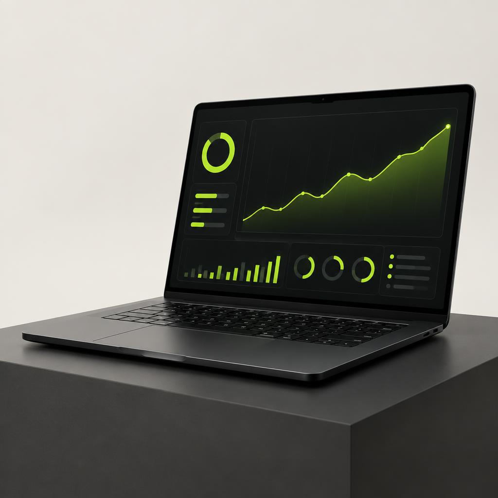 Website strategy and conversion dashboard